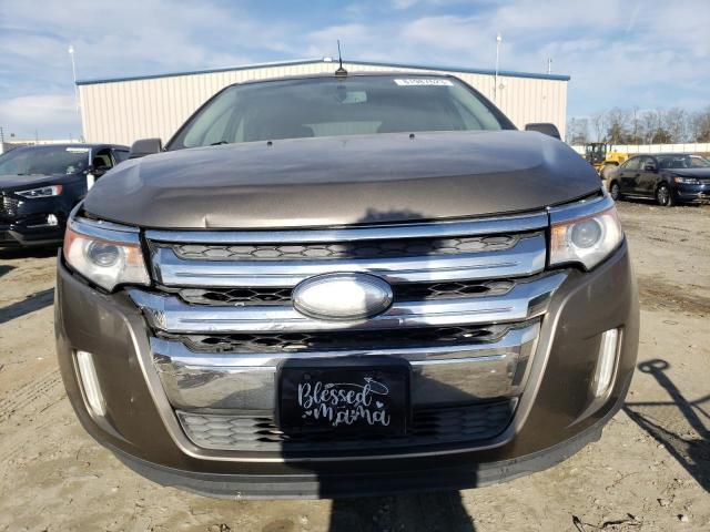 2FMDK3KC9EBA11567 - 2014 FORD EDGE LIMITED GRAY photo 5