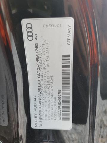 WAUCGAFR9DA066788 - 2013 AUDI S5 PREMIUM PLUS Negro foto 13