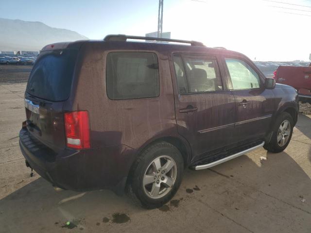 5FNYF38699B002999 - 2009 HONDA PILOT EXL RED photo 3