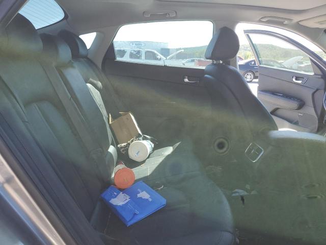 5XXGU4L31GG098822 - 2016 KIA OPTIMA EX GRAY photo 10