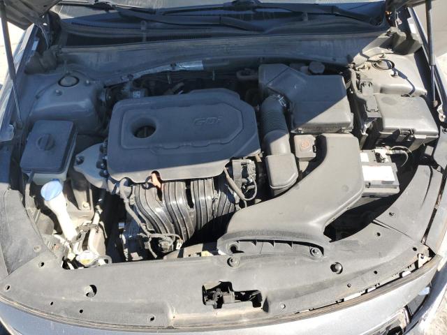 5XXGU4L31GG098822 - 2016 KIA OPTIMA EX GRAY photo 11
