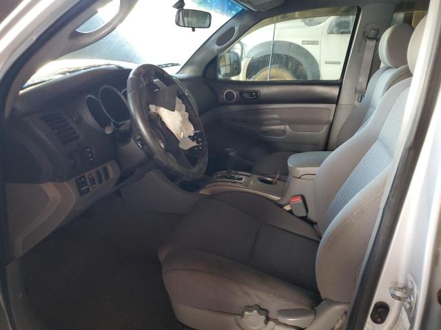 5TEJU62N96Z223747 - 2006 TOYOTA TACOMA DOUBLE CAB PRERUNNER SILVER photo 7