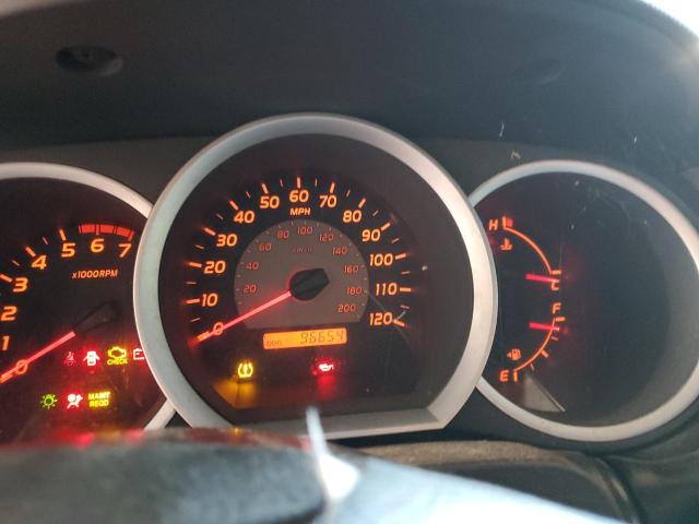 5TEJU62N96Z223747 - 2006 TOYOTA TACOMA DOUBLE CAB PRERUNNER SILVER photo 9