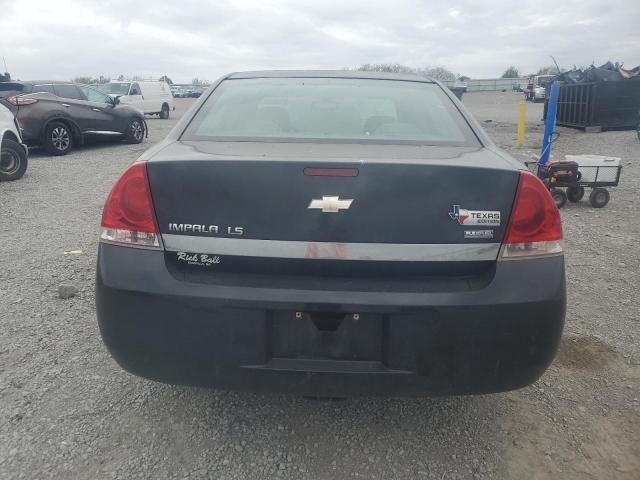 2G1WB58K479156512 - 2007 CHEVROLET IMPALA LS BLACK photo 6