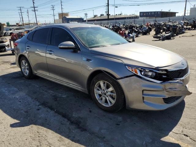 5XXGT4L37JG187224 - 2018 KIA OPTIMA LX 灰色 照片 4