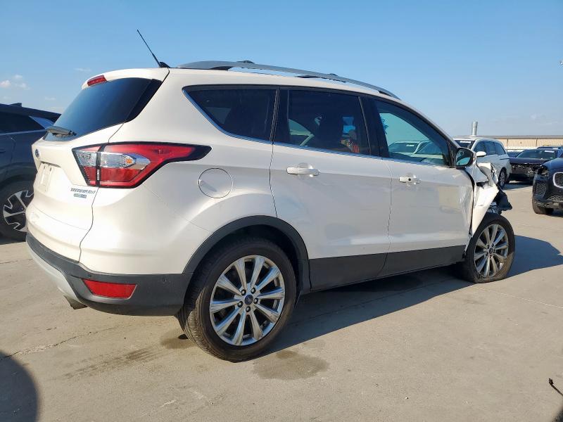 1FMCU9J99JUC66299 - 2018 FORD ESCAPE TITANIUM أبيض صورة 3