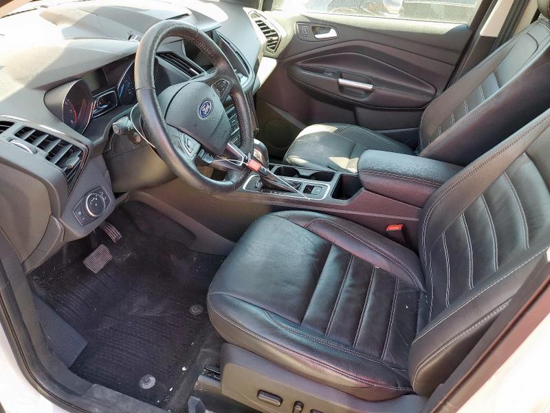 1FMCU9J99JUC66299 - 2018 FORD ESCAPE TITANIUM أبيض صورة 7