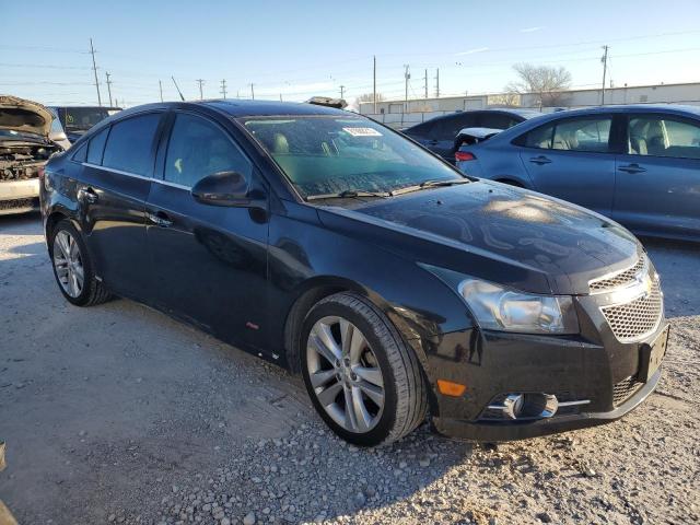 1G1PG5SB8E7237574 - 2014 CHEVROLET CRUZE LTZ BLACK photo 4