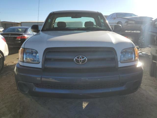 5TBJN32174S445666 - 2004 TOYOTA TUNDRA WHITE photo 5