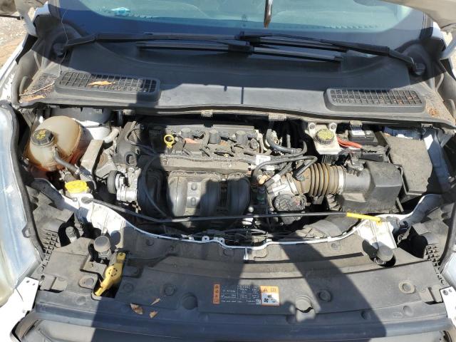 1FMCU0F77HUA02558 - 2017 FORD ESCAPE S WHITE photo 12