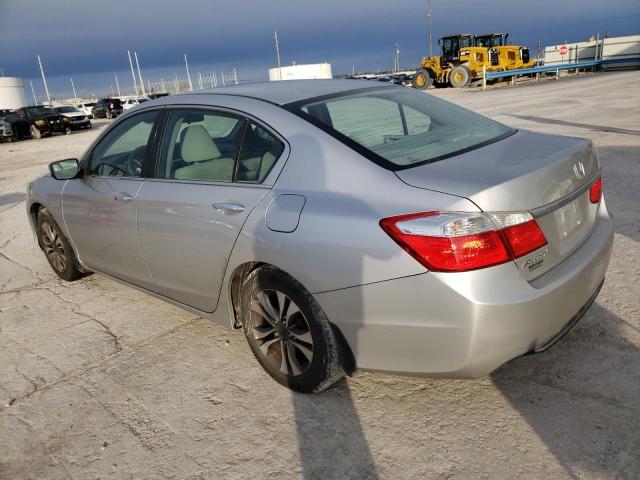 1HGCR2F33DA097745 - 2013 HONDA ACCORD LX SILVER photo 2