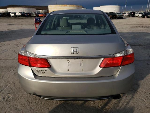 1HGCR2F33DA097745 - 2013 HONDA ACCORD LX SILVER photo 6