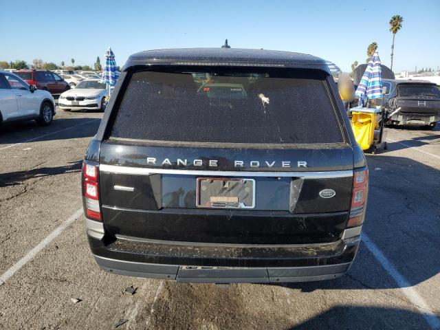 SALGV3EF5GA307952 - 2016 LAND ROVER RANGE ROVE AUTOBIOGRAPHY BLACK photo 6
