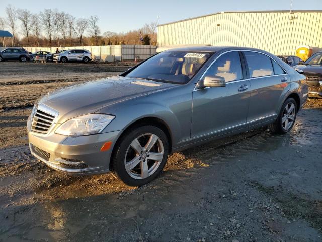 WDDNG7DB1DA529503 - 2013 MERCEDES-BENZ S 550 SILVER photo 1