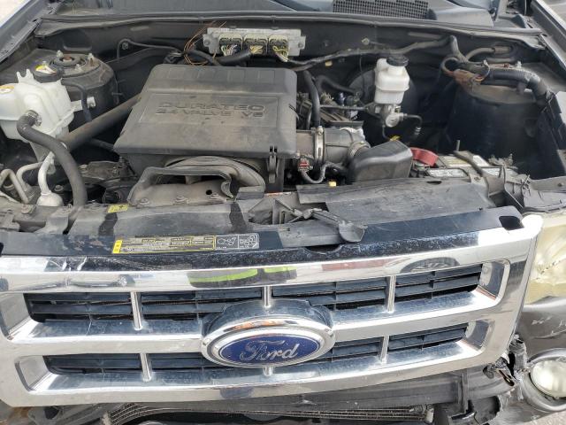 1FMCU0DG8AKA08308 - 2010 FORD ESCAPE XLT GRAY photo 12