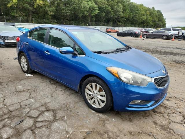 KNAFX4A82E5089269 - 2014 KIA FORTE EX BLUE photo 4