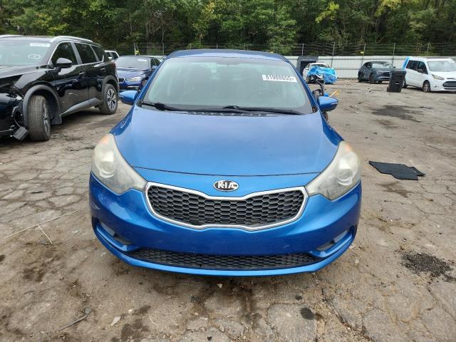 KNAFX4A82E5089269 - 2014 KIA FORTE EX BLUE photo 5
