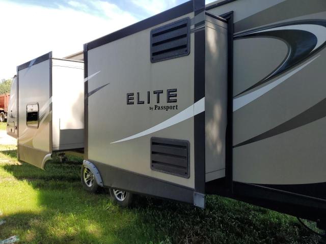 4YDT34M20JK417757 - 2018 KEYSTONE ELITE TAN photo 3