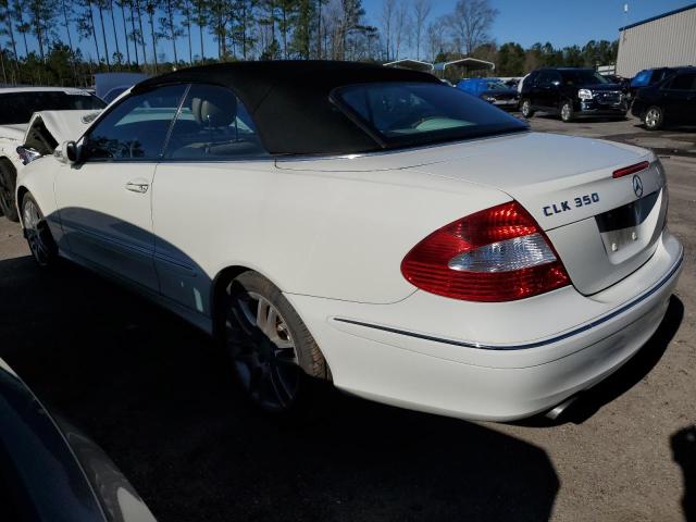 WDBTK56F68F253444 - 2008 MERCEDES-BENZ CLK 350 WHITE photo 2