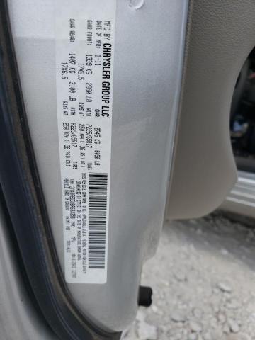 2A4RR8DG9BR633358 - 2011 CHRYSLER TOWN & COU TOURING L SILVER photo 13