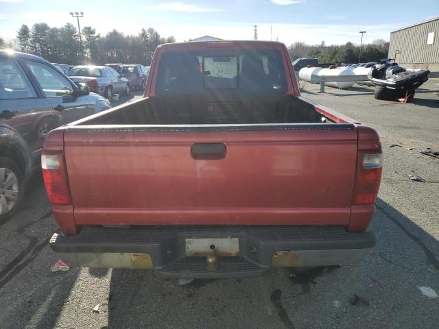 1FTZR45EX4TA01234 - 2004 FORD RANGER SUPER CAB BURGUNDY photo 6