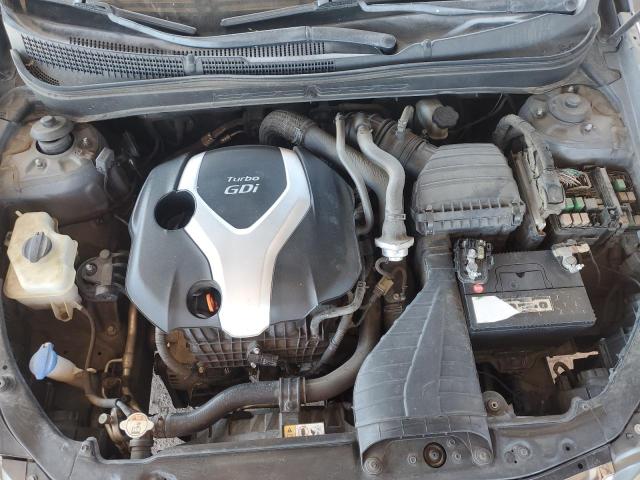 5NPEC4AB5DH753357 - 2013 HYUNDAI SONATA SE 灰色 照片 11