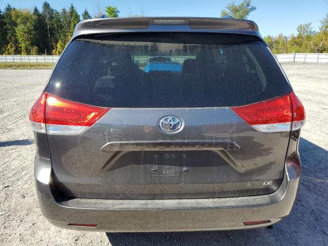 5TDKK3DC1BS117952 - 2011 TOYOTA SIENNA LE ვერცხლისფერი ფოტო 6