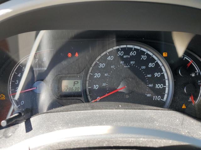 5TDKK3DC1BS117952 - 2011 TOYOTA SIENNA LE ვერცხლისფერი ფოტო 9