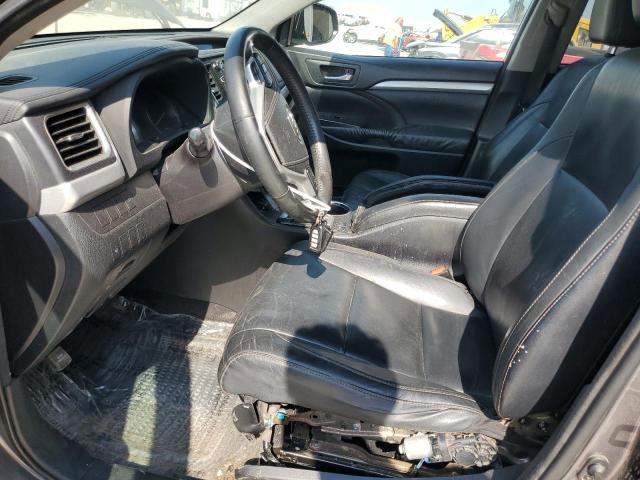 5TDJKRFH1FS127328 - 2015 TOYOTA HIGHLANDER XLE Grau Foto 7