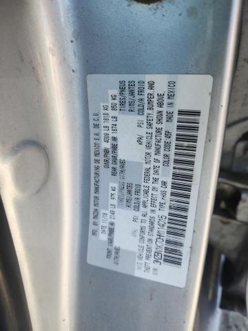 3MZBN1K70HM114015 - 2017 MAZDA 3 SPORT ვერცხლისფერი ფოტო 12