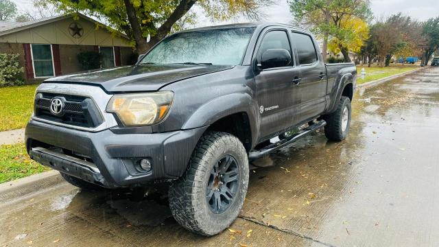 5TFKU4HN8FX005970 - 2015 TOYOTA TACOMA DOUBLE CAB PRERUNNER LONG BED GRAY photo 2