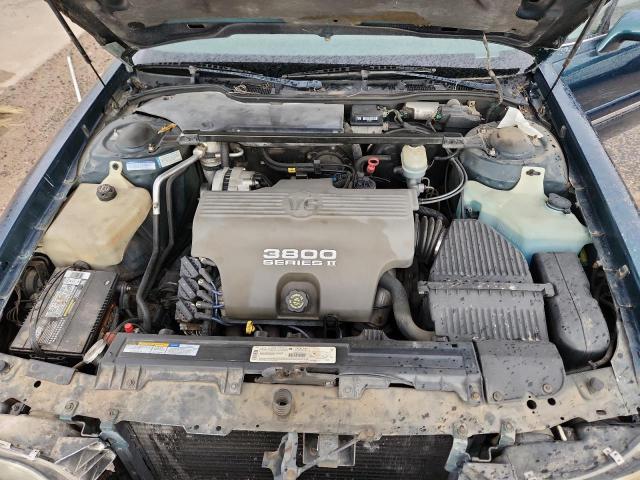 1G4HP52K4WH546798 - 1998 BUICK LESABRE CUSTOM GREEN photo 11