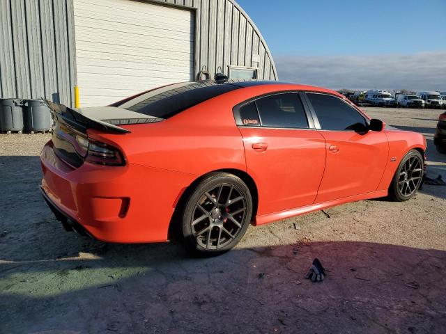 2C3CDXGJXGH340484 - 2016 DODGE CHARGER R/T SCAT PACK ORANGE photo 3