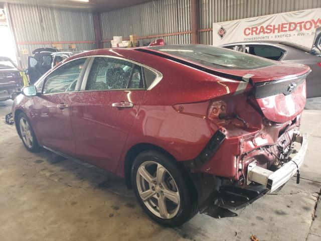 1G1RC6S51JU150177 - 2018 CHEVROLET VOLT LT RED photo 2