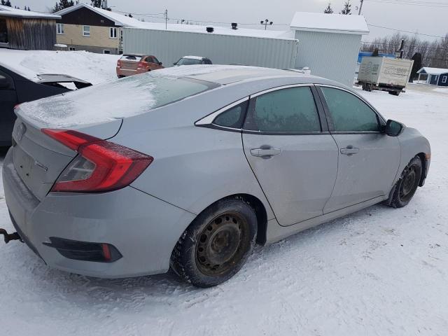 2HGFC2F50JH043476 - 2018 HONDA CIVIC LX GRAY photo 3