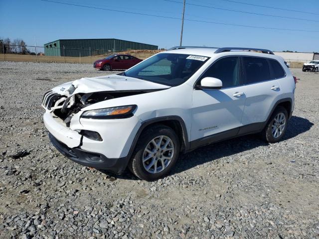 1C4PJLCB8EW205869 - 2014 JEEP CHEROKEE LATITUDE WHITE photo 1