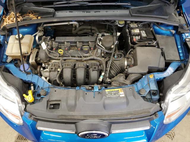 1FADP3F22DL103275 - 2013 FORD FOCUS SE BLUE photo 11