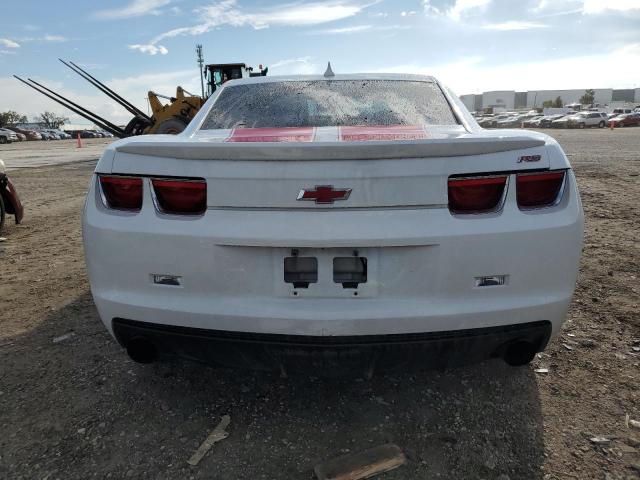 2G1FB1E38D9165862 - 2013 CHEVROLET CAMARO LT WHITE photo 6