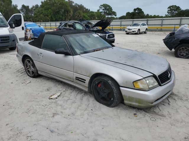 WDBFA68F8XF180367 - 1999 MERCEDES-BENZ SL 500 ვერცხლისფერი ფოტო 4