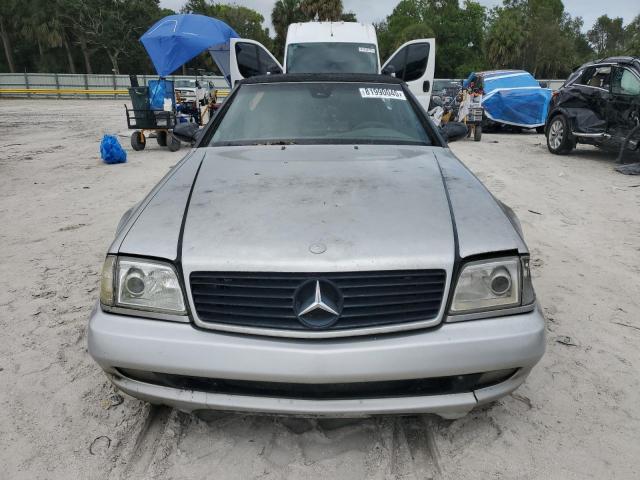 WDBFA68F8XF180367 - 1999 MERCEDES-BENZ SL 500 ვერცხლისფერი ფოტო 5