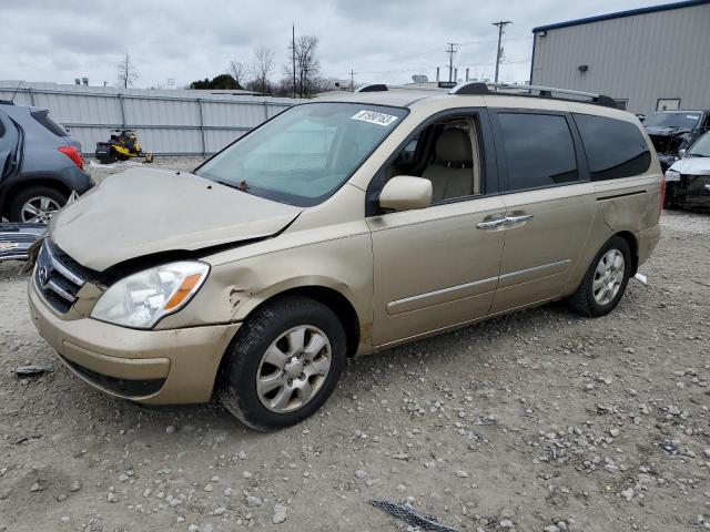 KNDMC233176035423 - 2007 HYUNDAI ENTOURAGE GLS GOLD photo 1