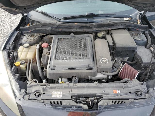 JM1BL1H31A1328589 - 2010 MAZDA SPEED 3 BLACK photo 11