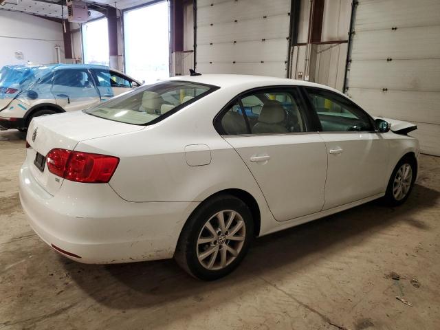 3VWD17AJ6EM405666 - 2014 VOLKSWAGEN JETTA SE WHITE photo 3