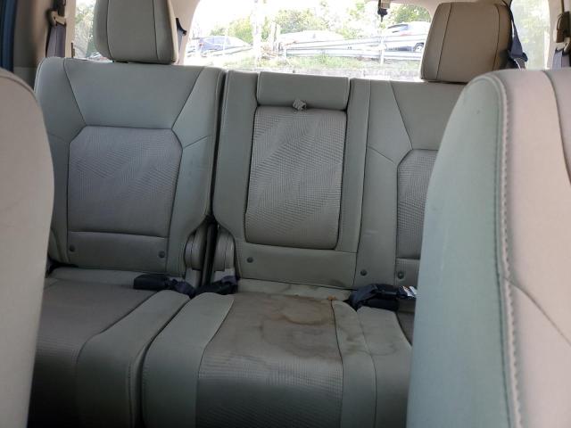 5FNYF4H23DB071411 - 2013 HONDA PILOT LX GRAY photo 10