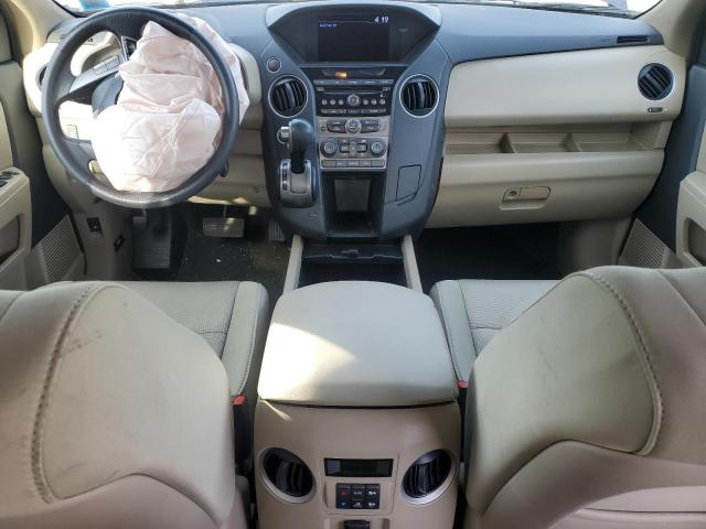 5FNYF4H23DB071411 - 2013 HONDA PILOT LX GRAY photo 8