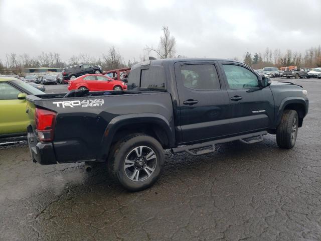 3TMCZ5AN1KM249658 - 2019 TOYOTA TACOMA DOUBLE CAB BLACK photo 3