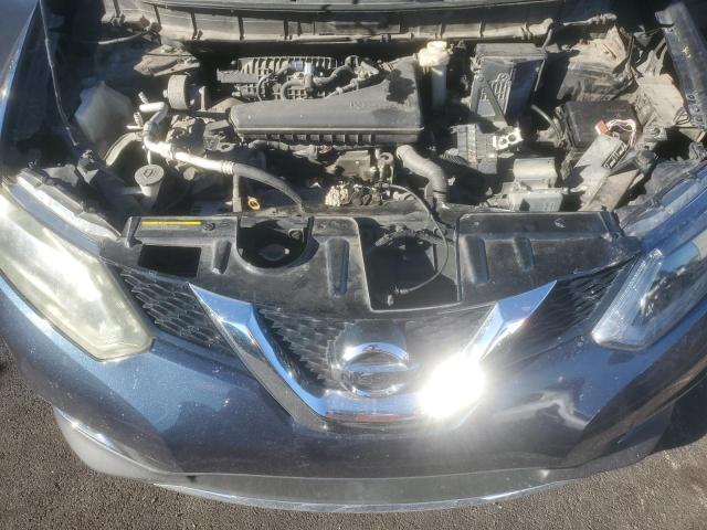5N1AT2MT4GC896044 - 2016 NISSAN ROGUE S BLUE photo 12