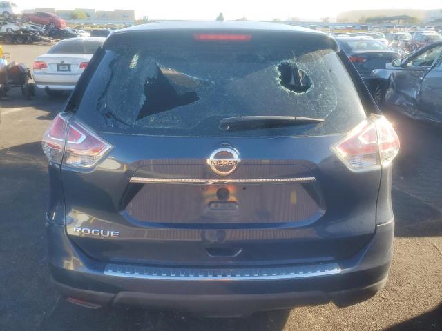 5N1AT2MT4GC896044 - 2016 NISSAN ROGUE S BLUE photo 6
