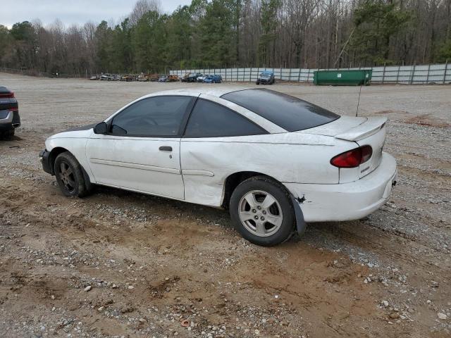 1G1JC124627278583 - 2002 CHEVROLET CAVALIER WHITE photo 2