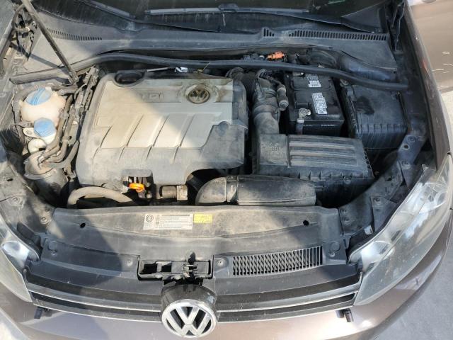 3VWML7AJ4BM643506 - 2011 VOLKSWAGEN JETTA TDI BROWN photo 12